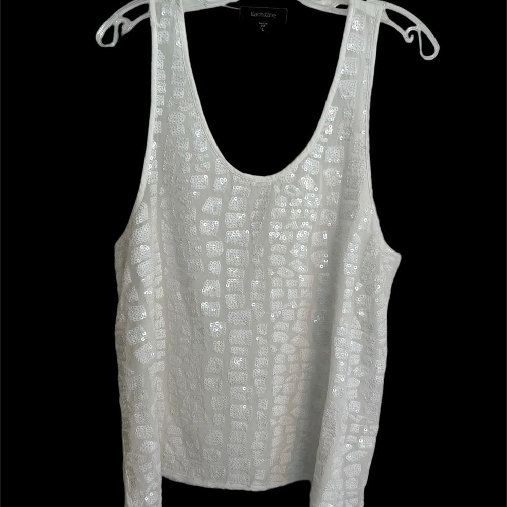 Karen Kane Sequined Top – NWOT